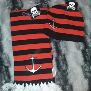 Scarf and beanie ser